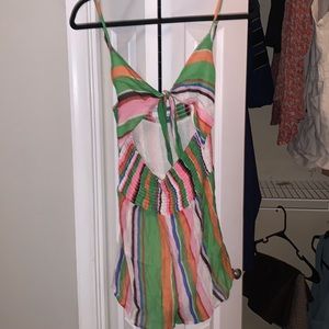 Great condition Honey Belle MultiColor Cut out Romper